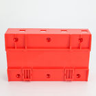 Temperature Resistance Plastic Injection Molding Parts With MT11010 Texture Surface Finish Red