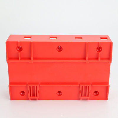 Temperature Resistance Plastic Injection Molding Parts With MT11010 Texture Surface Finish Red